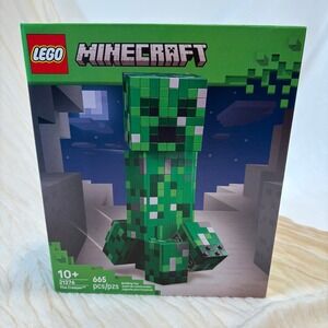 LEGO Minecraft The Creeper 21276 Building Toy Green New 665 Pcs 10+